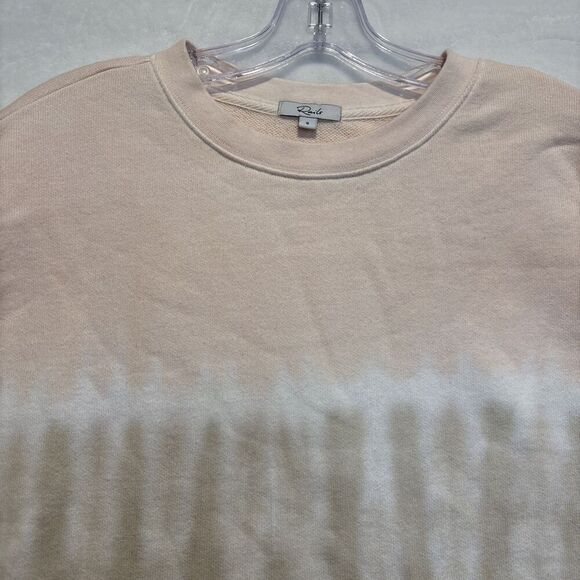 Rails Women's Reeves Sherbert Tie Dye Terry Sweatshirt Raw Hem Size Small - Picture 4 of 15